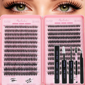 WIGICD front packaging showing complete lash clusters kit and tools benefit convenience