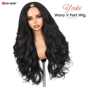 WIGNEE close-up of flip curls adding face-framing volume