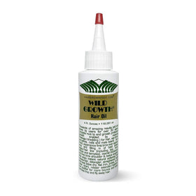 Wild Growth front packaging showing 4oz bottle and label benefits