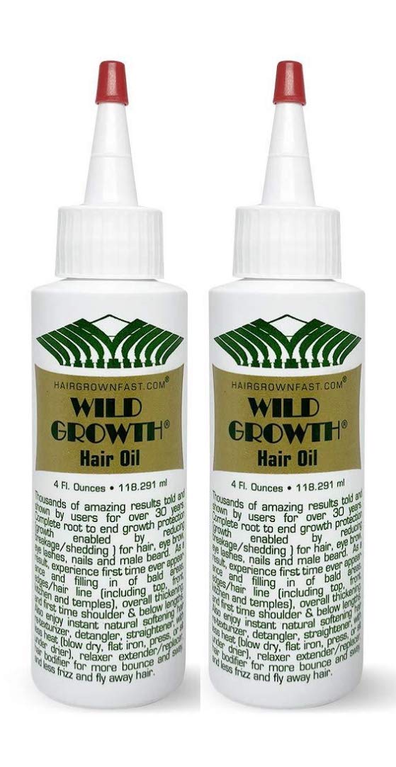 Wild Growth front packaging showing two 4oz bottles and consistent supply