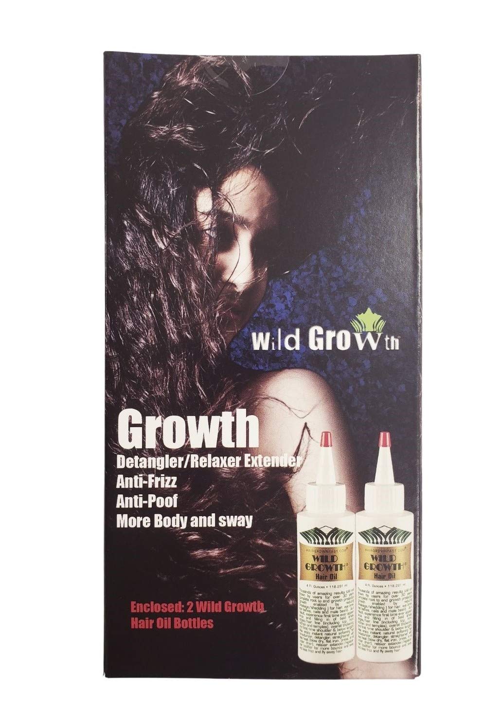 Wild Growth oil texture pouring to show lightweight consistency for easy spread