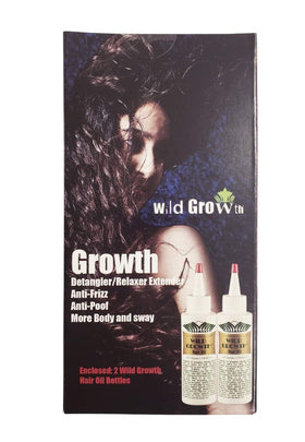 Wild Growth oil texture pouring to show lightweight consistency for easy spread