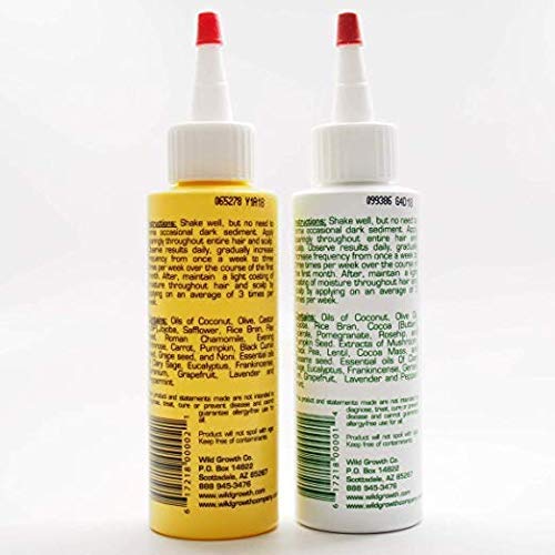 Wild Growth close-up of product texture demonstrating moisturizing consistency benefit