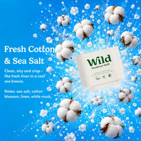 Wild kit on bathroom shelf in lifestyle scene highlighting low-waste choice