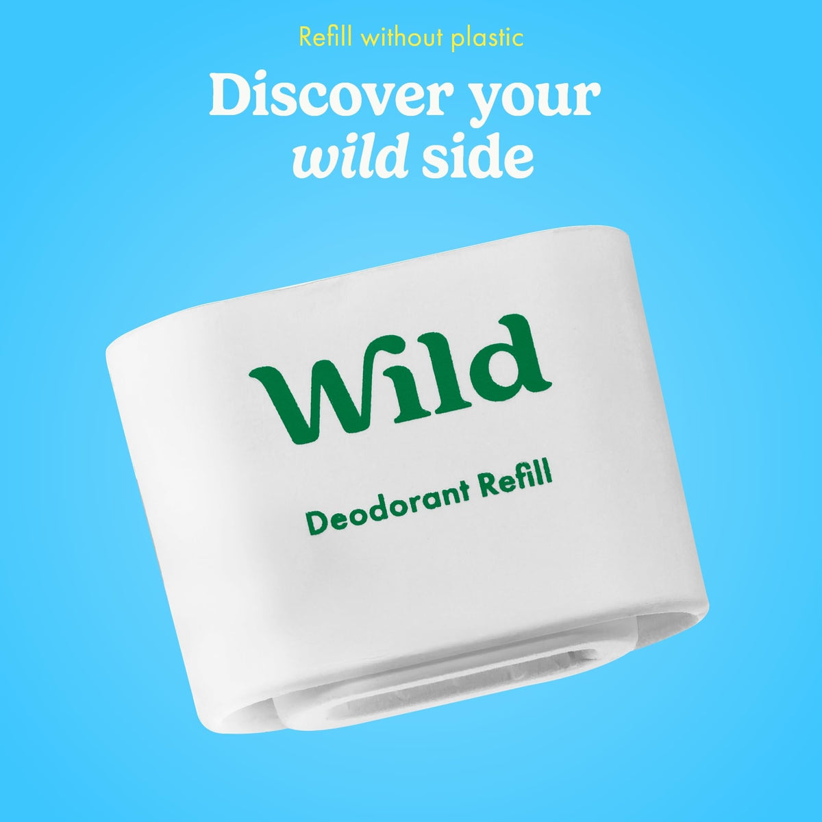 Wild label close-up listing natural ingredients and certifications for transparency