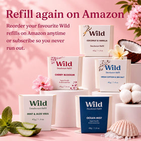 Wild ingredient label closeup showing natural-origin components and trust