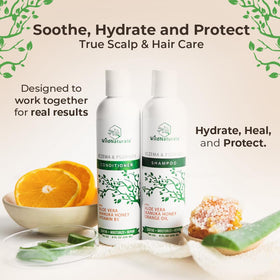 Wild Naturals shampoo foam texture demonstrating gentle cleansing