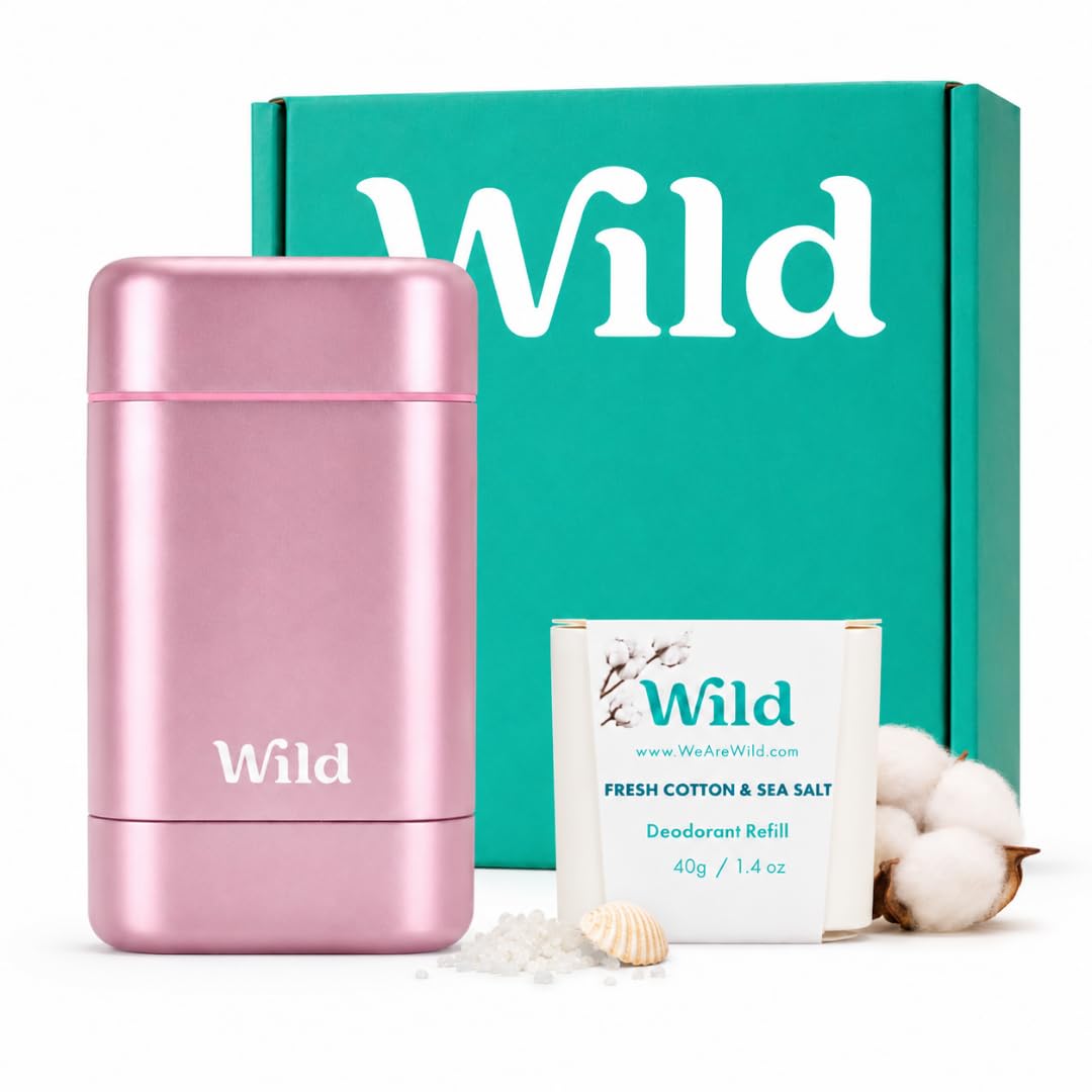 Wild pink aluminum case front showing sleek reusable design and durability