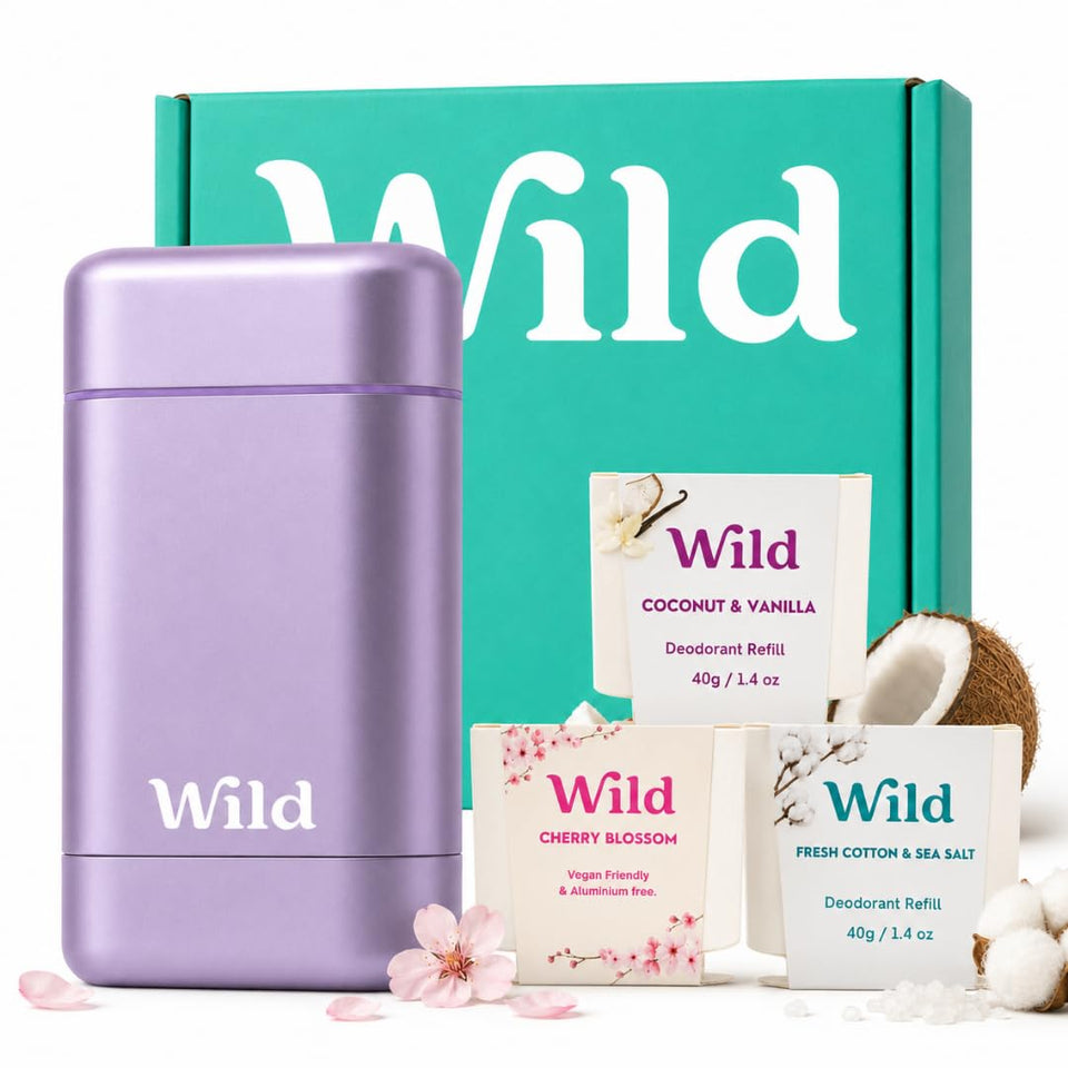 Wild purple aluminum case front showing sleek refillable design and durable finish