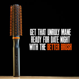 Wild Willies close-up of bristles and barrel highlighting heat resistance benefit