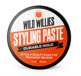 Wild Willies front jar showing label and compact design, easy storage benefit