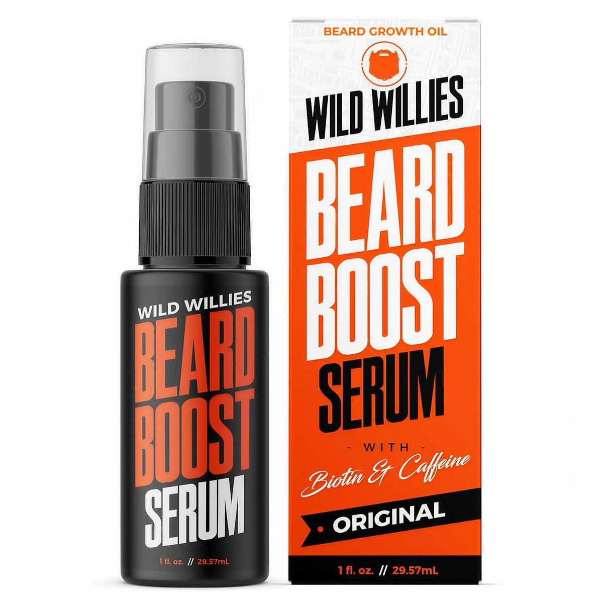 Wild Willies front packaging showing bottle and label for easy recognition and trust