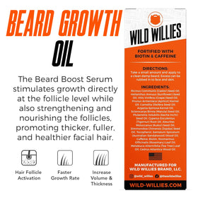 Wild Willies pipette dispensing serum, illustrating precise application and minimal waste