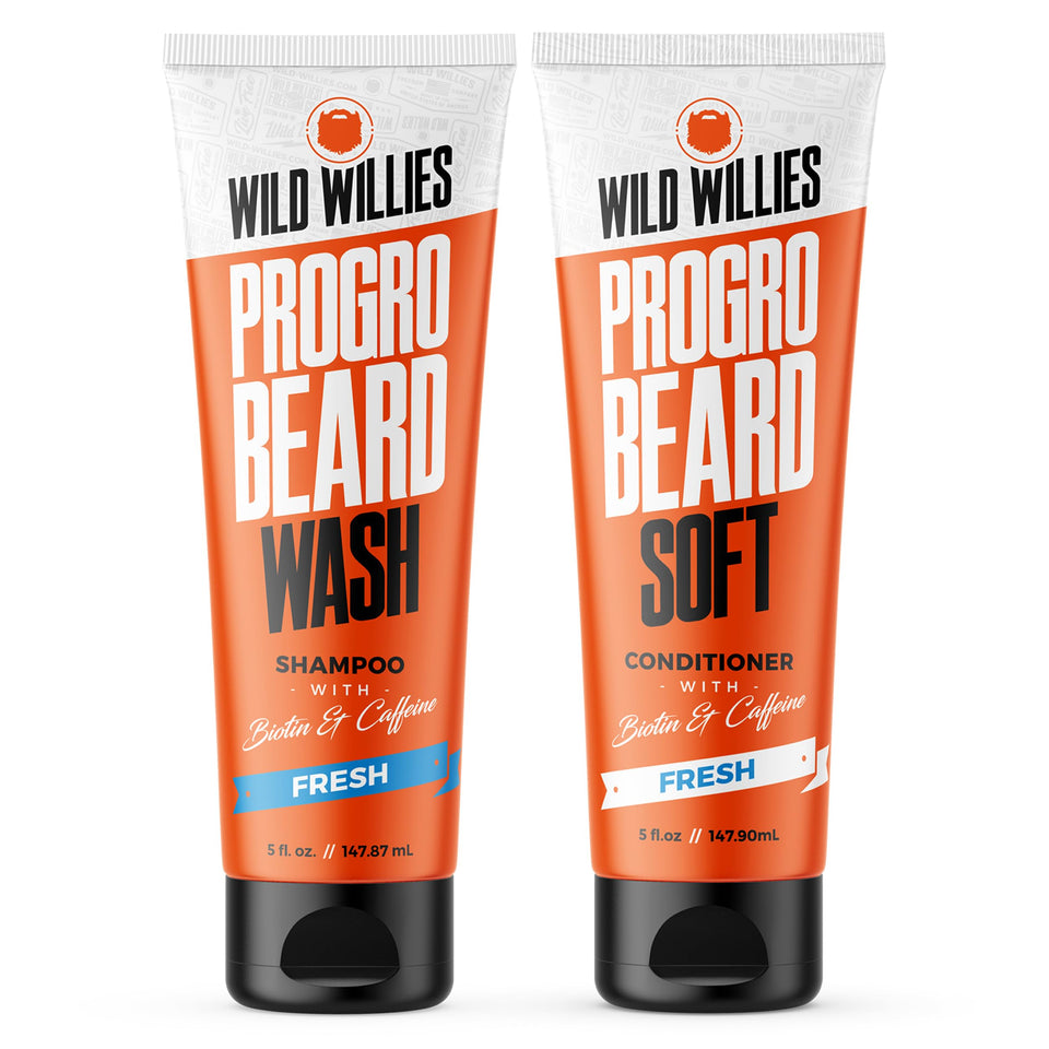 Wild Willies PROGRO front packaging showing both 5oz tubes and brand for easy identification