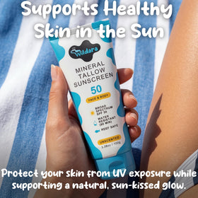 Wildara family applying sunscreen outdoors illustrating gentle, family-safe use
