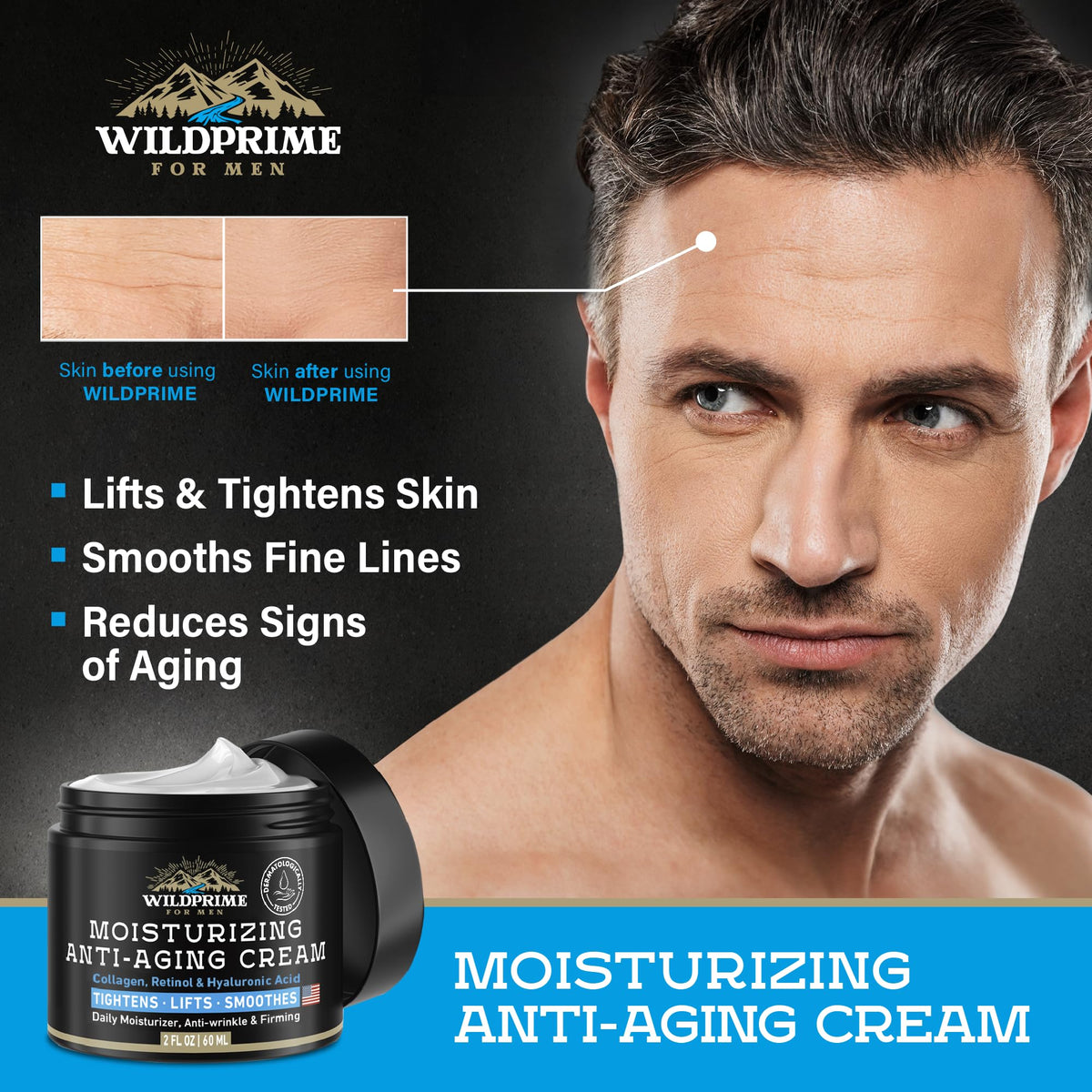 WildPRIME applied on hand demonstrating fast absorption and hydrated feel