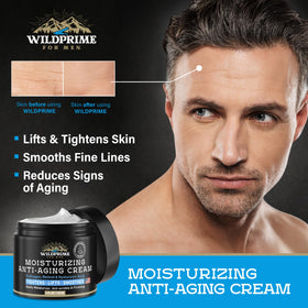 WildPRIME open jar reveals smooth moisturizing cream for shave care