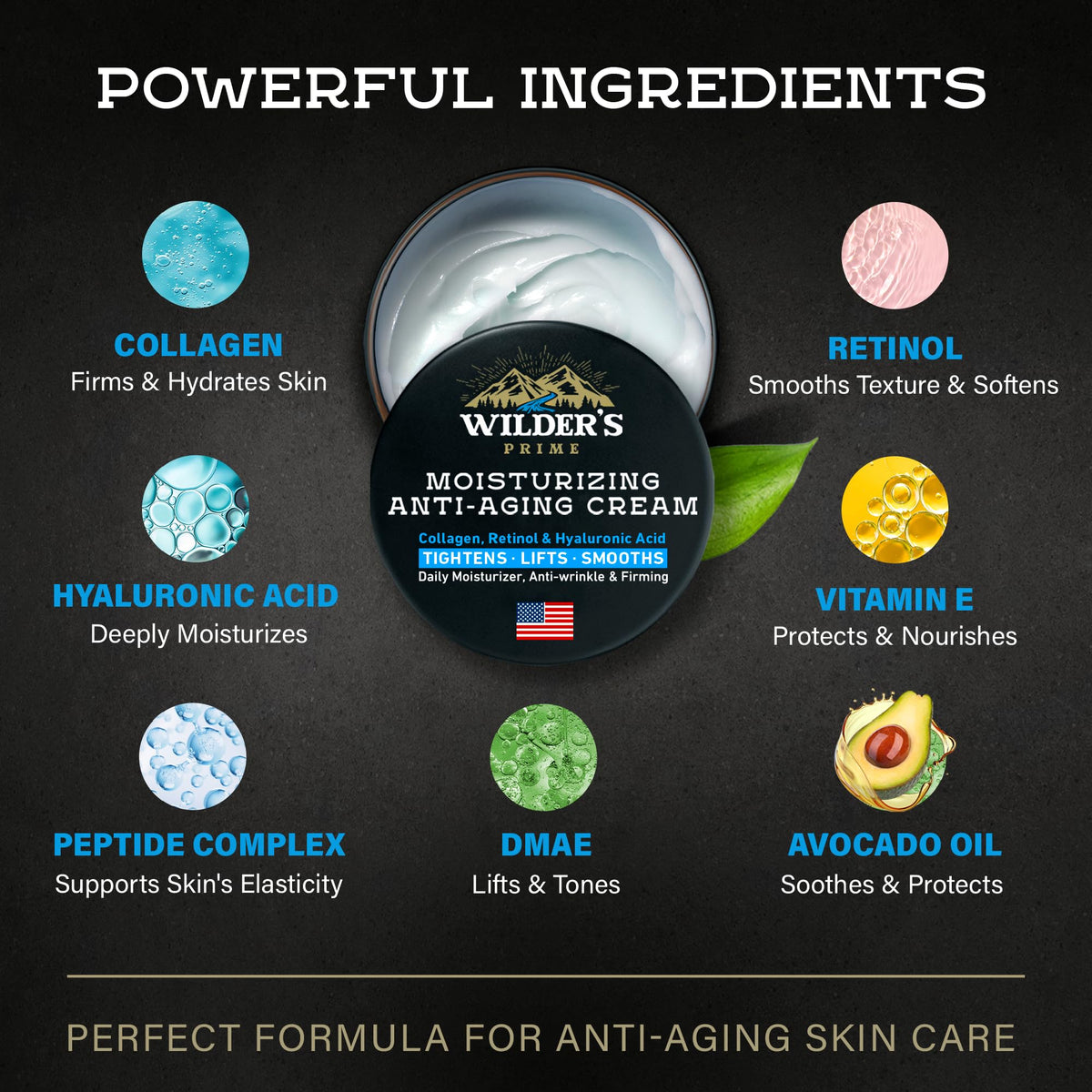 WildPRIME open jar texture close-up highlighting smooth non-greasy cream