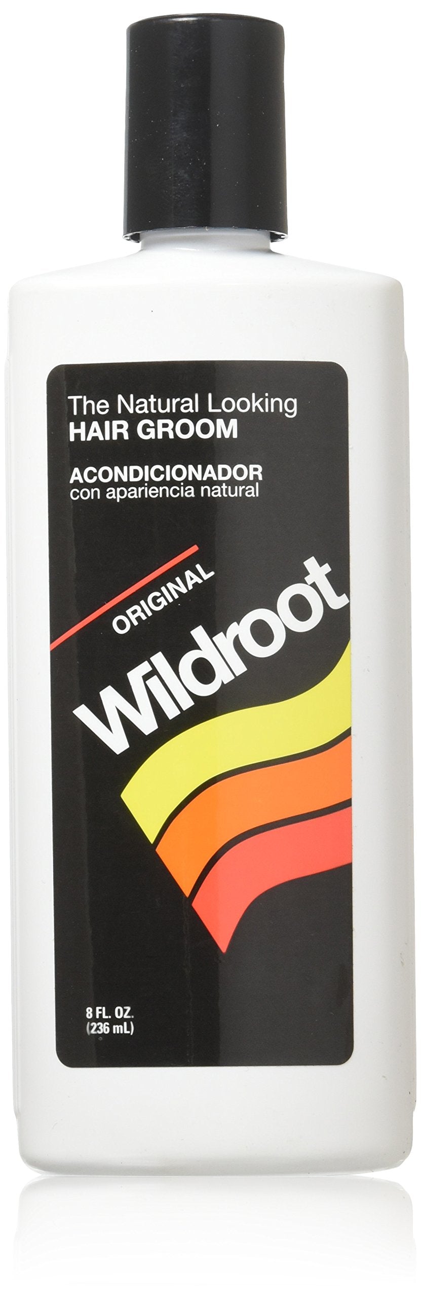 Wildroot jar front packaging showing label and 8 oz size for classic grooming
