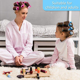 WILLBOND layout of pins clips and hair net organized for quick, secure styling