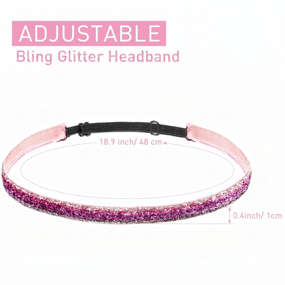 WILLBOND headband worn during workout showing stability and sweat-ready hold