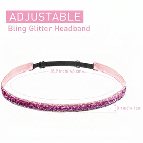 WILLBOND headband worn during workout showing stability and sweat-ready hold