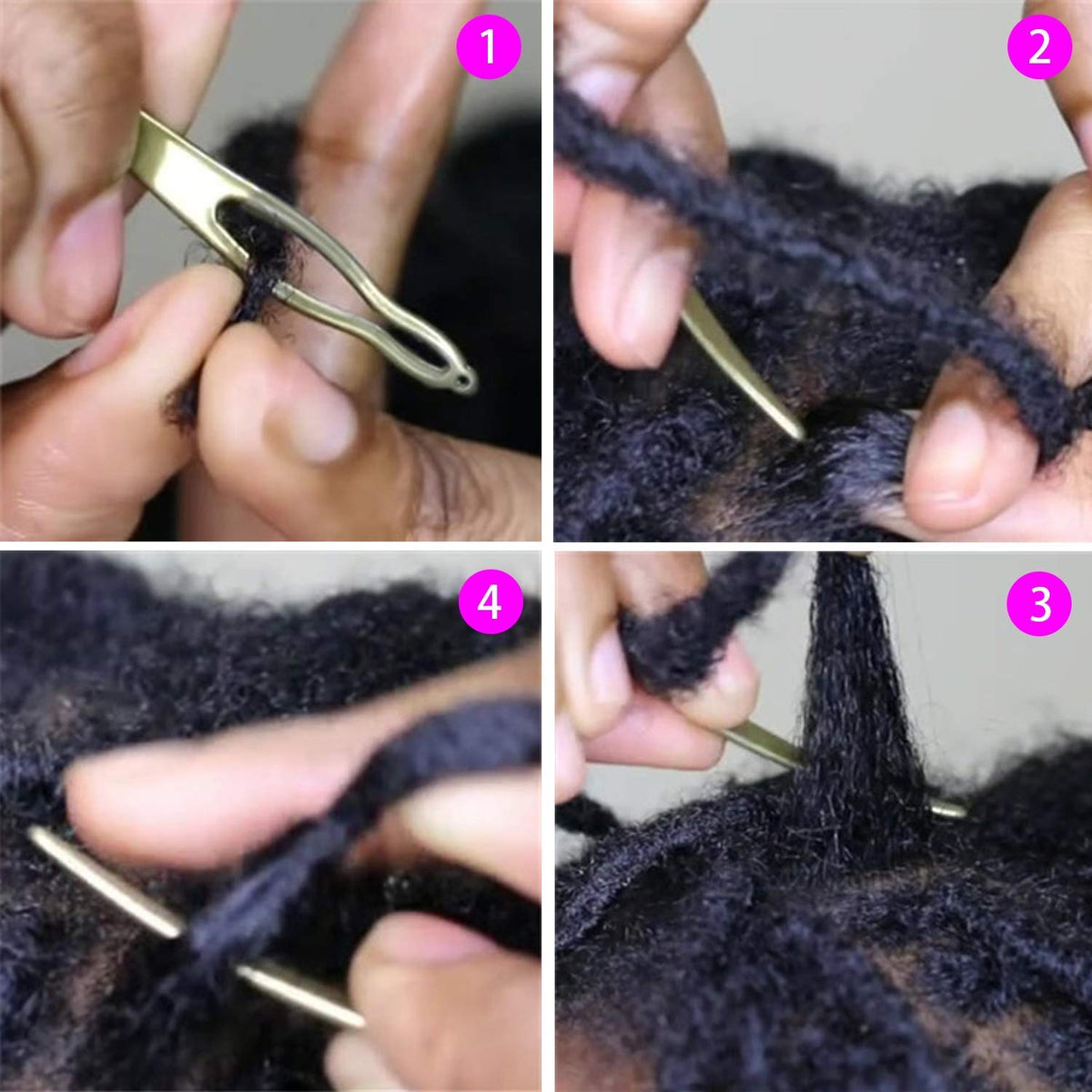 WILLBOND close-up of looped needle tip showing smooth finish to reduce snagging