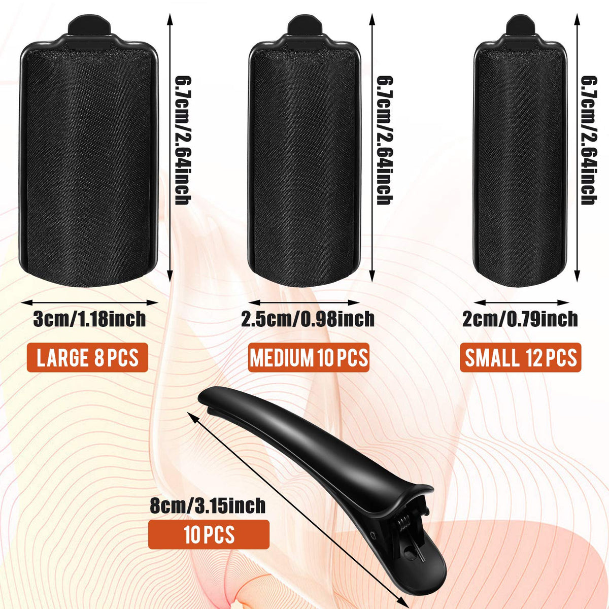 WILLBOND close-up satin fabric texture reduces friction and protects hair during styling