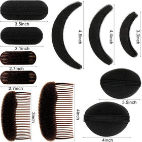 WILLBOND detailed shot of combs and clips showing secure grip to hold hair volume