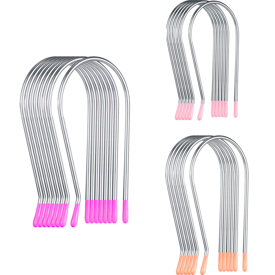 WILLBOND front view of 20-piece hot curler clips kit showing assorted sizes and packaging benefit