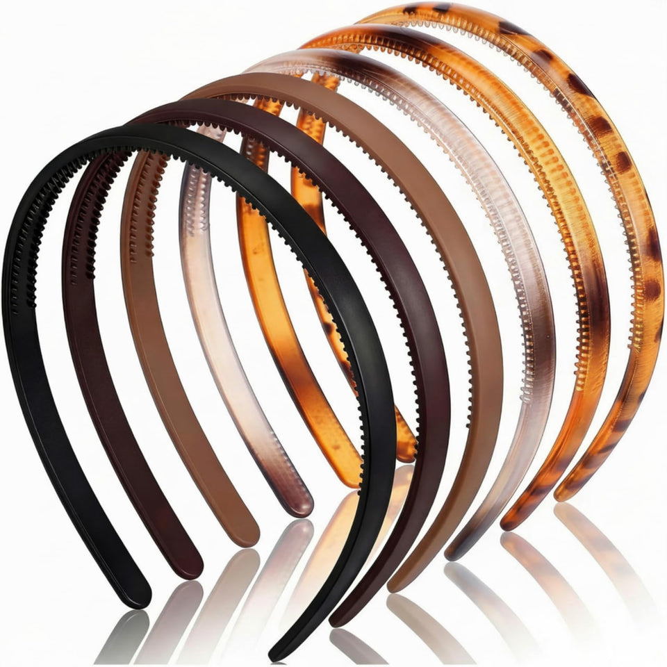 WILLBOND front packaging showing six slim colorful headbands and benefits
