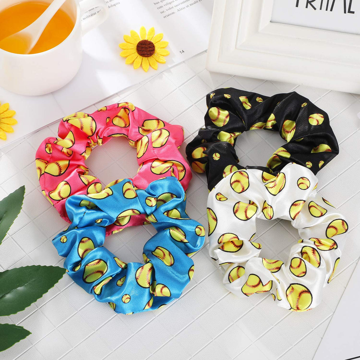 WILLBOND scrunchie worn on wrist as accessory and easy access benefit