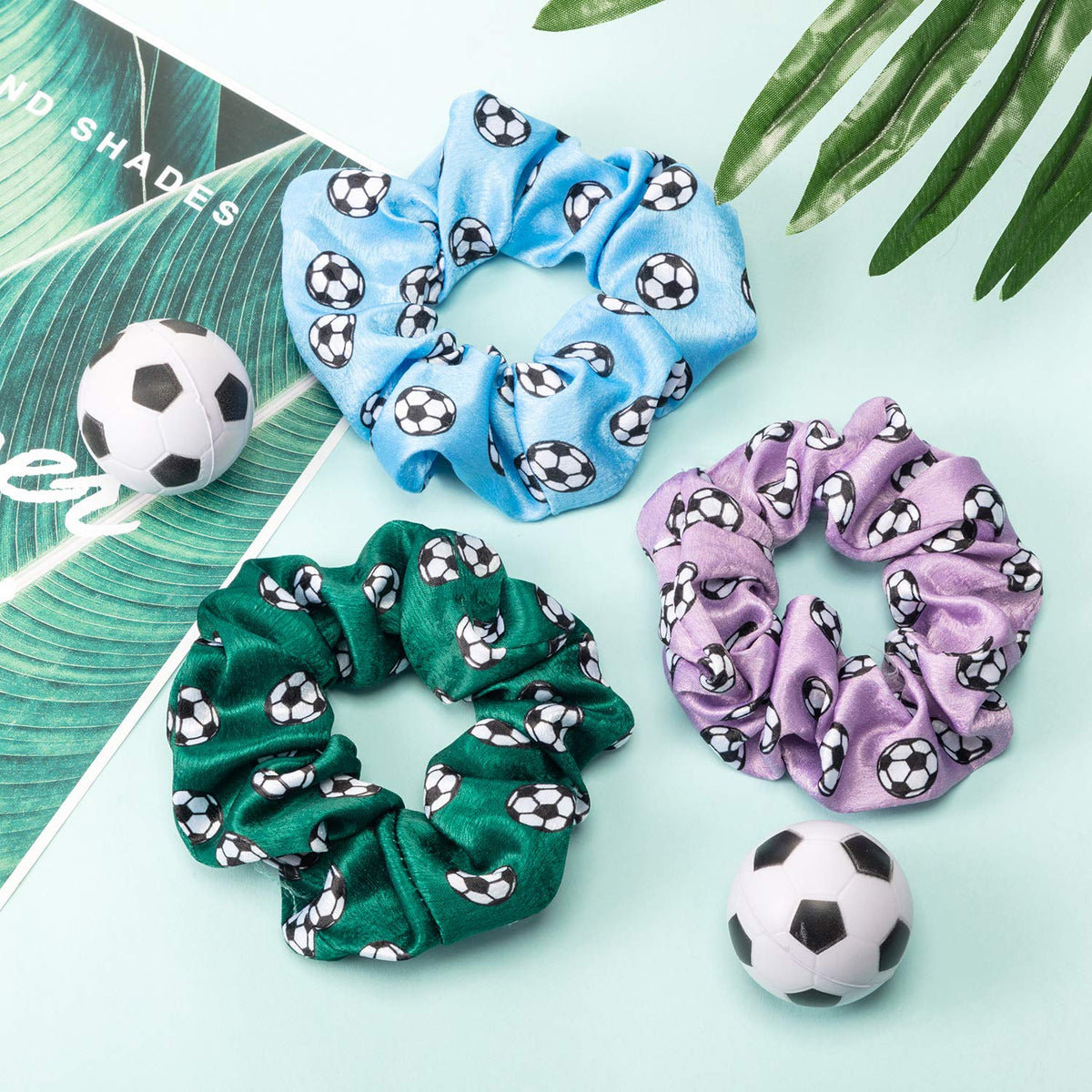 WILLBOND scrunchies inside a team bag for game-day organization and gifting