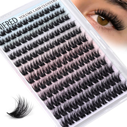Winifred front packaging showcasing cluster lashes for easy selection and storage