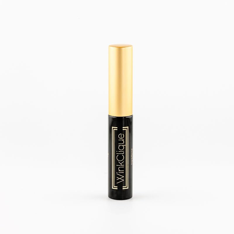 WinkClique front packaging showing product and benefits for long-lasting wear