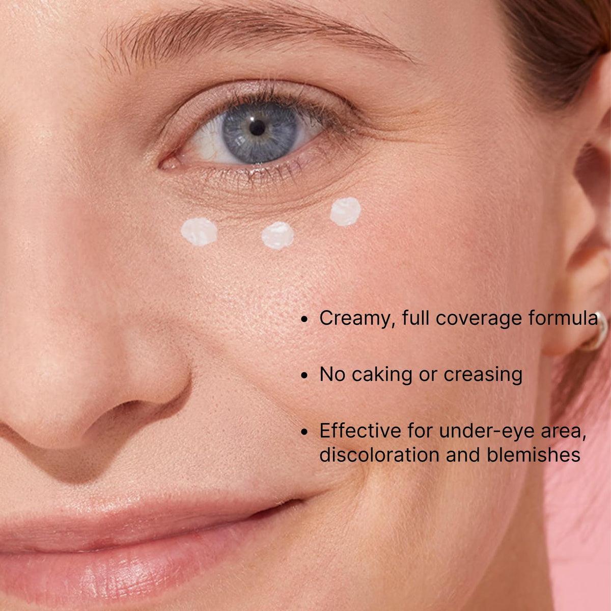 Winky Lux close-up of cream texture revealing smooth, blendable formula