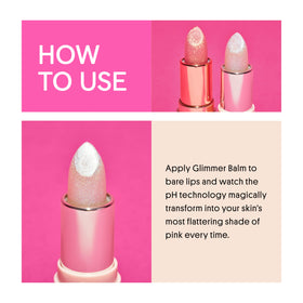 Winky Lux balm held in hand showing compact size and travel-friendly benefit