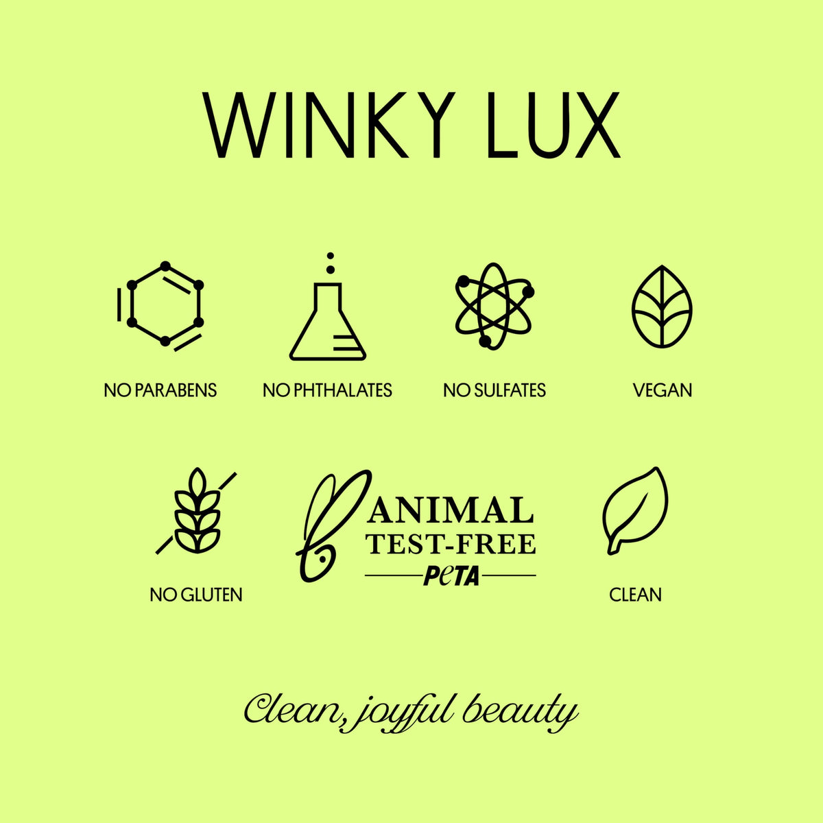 Winky Lux next to vitamin E capsule visualizing nourishing ingredient benefits