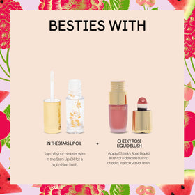 Winky Lux beside watermelon slice conveying sweet scent and playful vibe