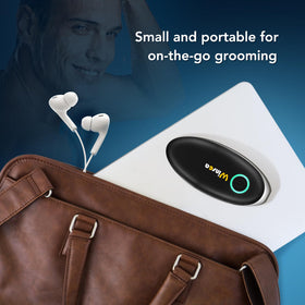 Winsea trimmer inside toiletry bag showing portability and protected storage
