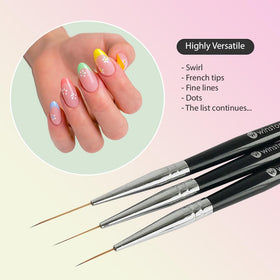 Winstonia brush tip close-up showing precise point and clean lines