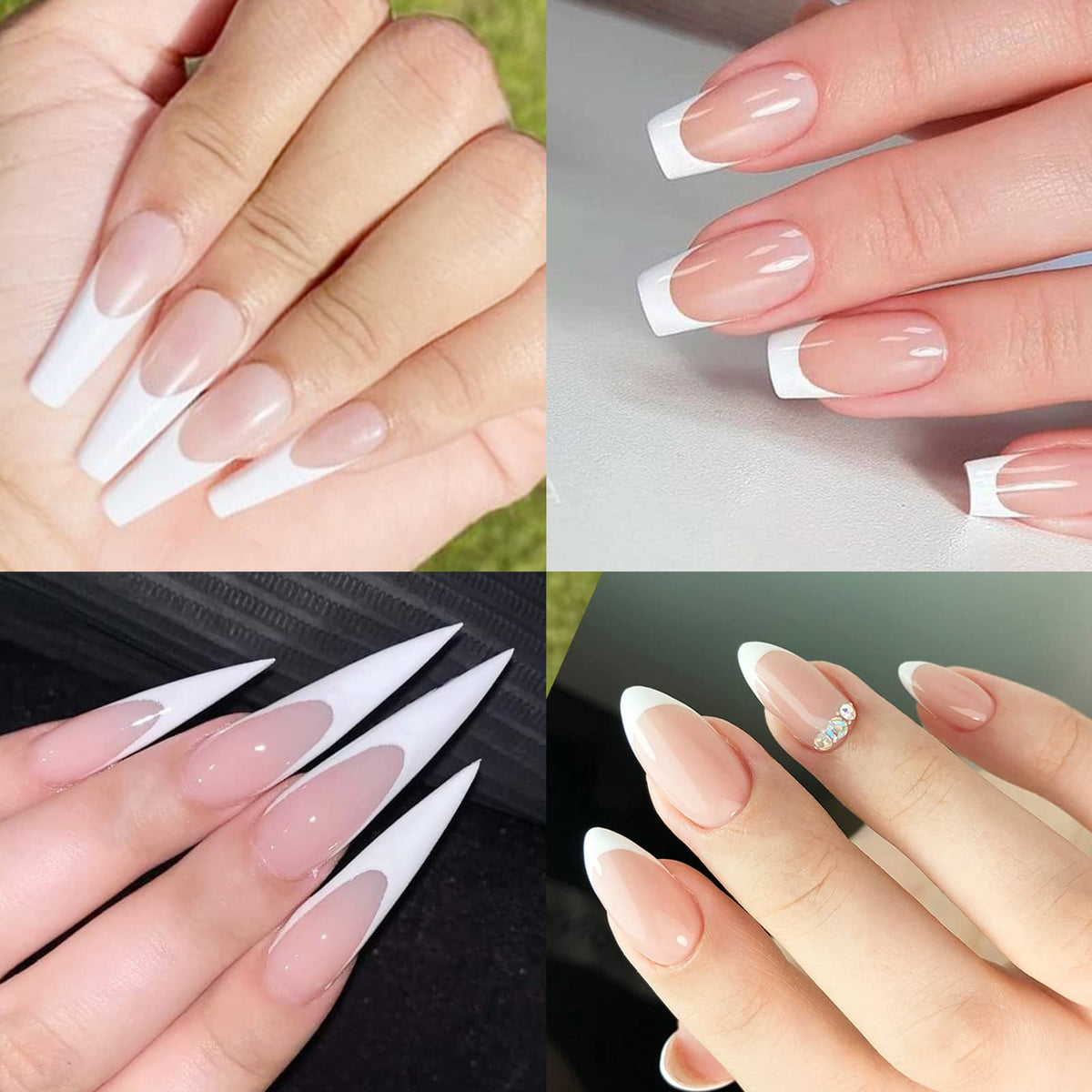 winthrop stickers used on false nail and toe delivering consistent curved tips
