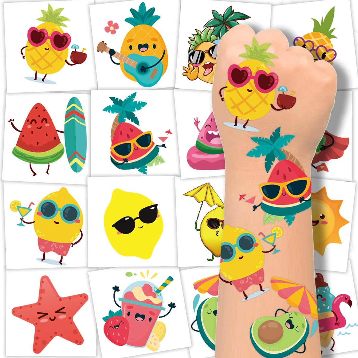 winthrop front packaging showing 240 tattoos and variety for easy party planning