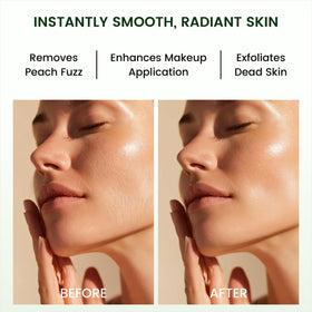 Wiocv blade close-up showing 10° safety edge for gentler hair removal benefit