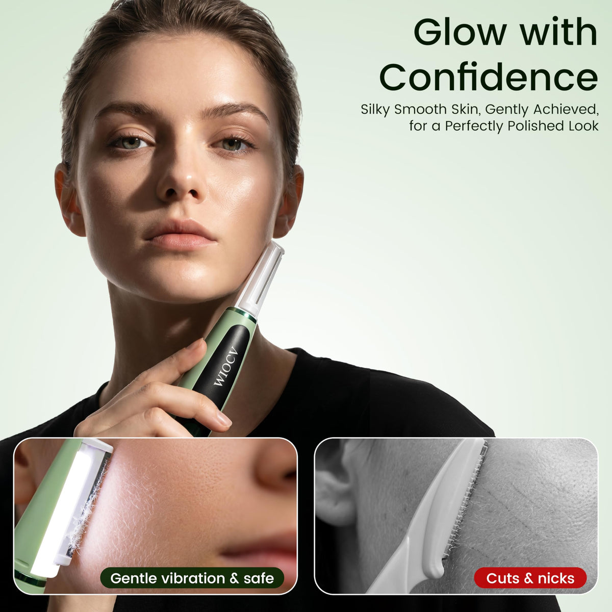Wiocv set of replacement blades demonstrating long-term sharpness and value benefit