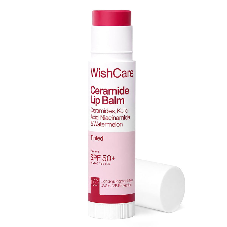 WishCare front tube showing product branding and compact design benefit