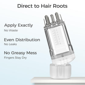 WL-YBOPRO comb teeth angle massaging scalp for improved serum spread benefit