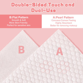 WMQL pearled texture close-up enhances makeup removal effectiveness