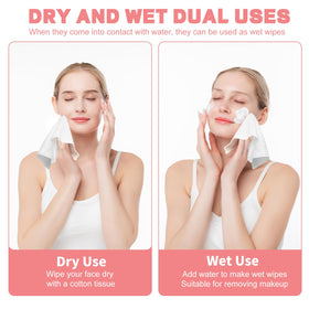 WMQL smooth side close-up gentle on sensitive skin and lint-free