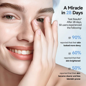 Before and after skin close-up with WNP showing improved plumpness